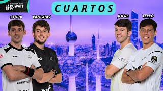 KUWAIT CITY PREMIER PADEL P1  StupaYanguas vs JofreTello  Cuartos de final  Full Match [upl. by Charpentier]