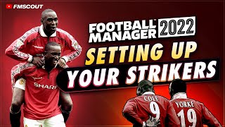 Best Striker Duty Attack vs Support  fm22 tactics tips [upl. by Elatia143]