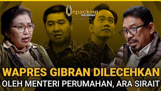 Menteri Ara Sirait Harus Minta Maaf Kepada Gibran dan Publik Atas Kesombongannya❗ Unpacking Podcast [upl. by Haelhsa]