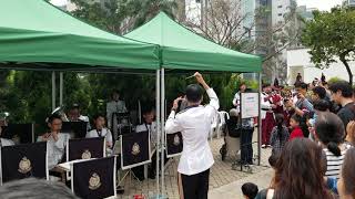 Highland CathedralHong Kong Police BandGovernment House Open Day 2019 [upl. by Hartzke]