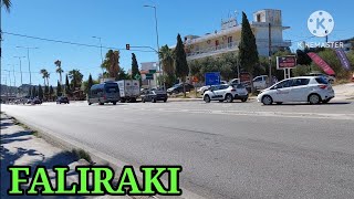 FALIRAKI TODAYRHODES GREECE [upl. by Sherourd931]