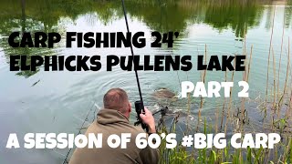 Carp Fishing  Elphicks Pullens A session of 60’s Part 2 [upl. by Nrehtak]