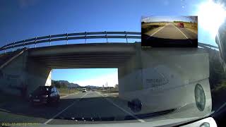 DASH CAM Portbou Empuriabrava [upl. by Annaert123]