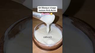 Masque visage maison anti acné au miel 🍯 [upl. by Roderigo]