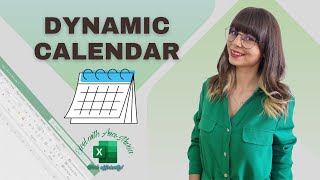 How to easily create a dynamic Calendar in Excel [upl. by Russ852]