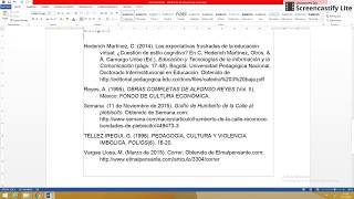 Como hacer referencias Bibliograficas en Word 7a Parte [upl. by Avert]