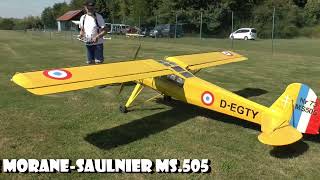 Flug der MoraneSaulnier MS505 [upl. by Bowman882]