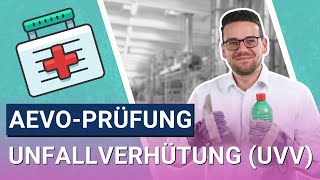 Ausbilderschein Prüfungswissen Unfallverhütungsvorschriften UVV AEVO IHKHWK [upl. by Tnahsin]