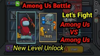 Among Us Imposter Battle  New Level Unlock  New Rank  Who Was Survival End [upl. by Aray]