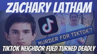 Zachary Latham  Tik Tok Neighbor Feud that Turned into a Deadly Stabbing zacharylatham [upl. by Darsey]