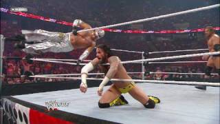 Rey Mysterio Edge amp Triple H vs The Straight Edge Society [upl. by Swayne117]