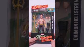 Daimon Hellstrom Hellstorm Marvel Legends Hasbro Pulse Action Figure Review Blackheart Wave [upl. by Atiuqal]