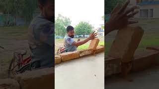 Hard Brick Breaking 😱💪🥋youtubeshorts shorts karate [upl. by Amir]