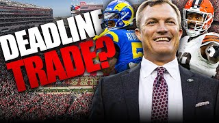 49ers Trade Deadline  What Move Should John Lynch Make  Krueger amp Bruce [upl. by Karol]