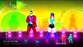 Just Dance 4  Wii  Gangnam Style  Op op op [upl. by Supen]