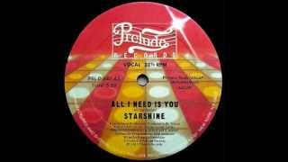 Starshine  All I Need Is You 1983wmv [upl. by Hedvah650]