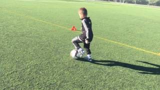 Woody Bailey Soccer School  1on1 training [upl. by Onidranreb]