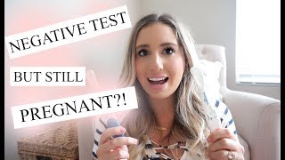 NEGATIVE PREGNANCY TEST BUT STILL PREGNANT  FINDING OUT I WAS PREGNANT  DOCTOR WAS WRONG [upl. by Christyna]