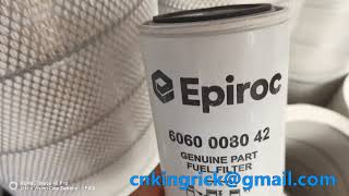 6060008042 ATLAS COPCO FILTER ELEMENT EPIROC 3222343171 6060008041 6060008048 [upl. by Cyd]