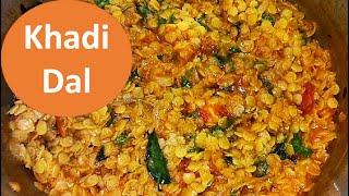 Rozana Recipe  रोजाना रेसिपी  Khadi Dal  Hyderabadi Masoor Ki Khadi Dal Recipe  Mrs Norien [upl. by Cuttie28]