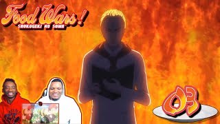 THE TOUGHEST CHEF Food Wars Shokugeki No Soma  Episode 3  Reaction [upl. by Melania]