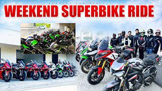 Weekend Superbike Ride  Motovlog   Sandeep Nadimpalli  Telugu [upl. by Trawets]