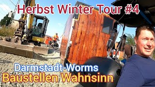 Reifen defektDarmstadtWormsHerbst Winter Tour 4 [upl. by Nylorac888]