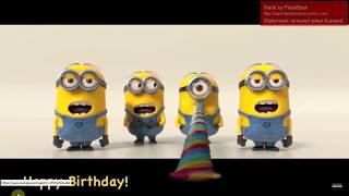 minions singing happy birthday [upl. by Seigel487]