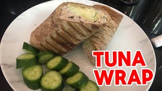 HIGH PROTEIN TUNA WRAP RECIPEEASY AND DELICIOUS WRAP [upl. by Lawler]