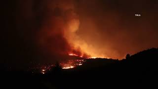 QuiliciGold Ranch Fire In Nevada [upl. by Emalee]