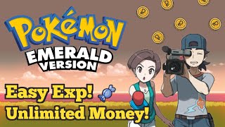 BEST EXP amp MONEY GRINDING LOCATION  POKEMON EMERALD RUBY SAPPHIRE LEVELING GUIDE NO CHEATS [upl. by Akimas156]