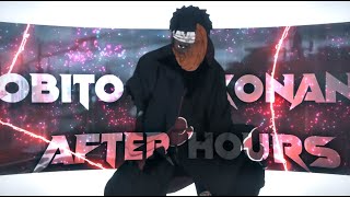 Obito Vs Konan AMV Edit After Hours [upl. by Deehan]