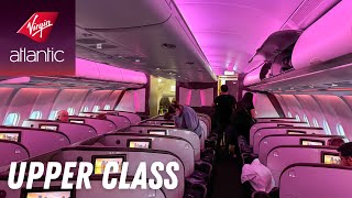 Virgin Atlantic A330300 Upper Class London to Washington DC  Aviation Geeks [upl. by Nemaj]