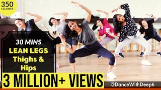 DWD86  30mins Thighs amp Hips  Lower Body Workout  Lose weight 35kgs dancewithdeepti [upl. by Aizat]