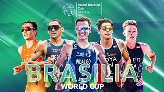 2024 World Triathlon Cup Brasilia  MEN [upl. by Beaston]