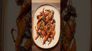 ROASTED CARROTS W DUKKAH amp DATE SYRUP — the dates amp dukkah make this my new favorite side dish [upl. by Sadonia668]