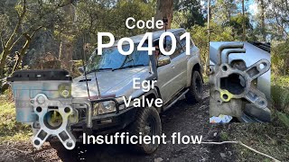 Nissan Patrol ZD30 CRD Egr valve failure [upl. by Ardel]