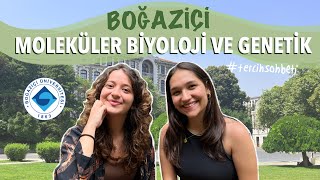 MOLEKÜLER BİYOLOJİ VE GENETİK  Boğaziçi Üniversitesi tercihsohbetleri [upl. by Drofliw]