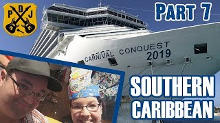 Carnival Conquest Cruise Vlog 2019  Part 7 Sea Day Dr Seuss Epic Rock Mardi Gras  ParoDeeJay [upl. by Yentyrb]