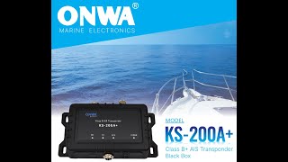 KS200A AIS Transponder network connection [upl. by Donielle]