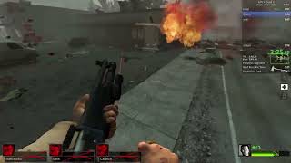 L4D2 dead center speedrun in 742 [upl. by Joyan329]