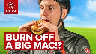 How Far Do I Need To Ride To ACTUALLY Burn Off A Big Mac [upl. by Suoicerp843]