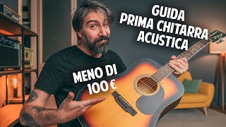 COME SCEGLIERE LA PRIMA CHITARRA ACUSTICA e quale  StrumentiMusicalinet [upl. by Nnaid]