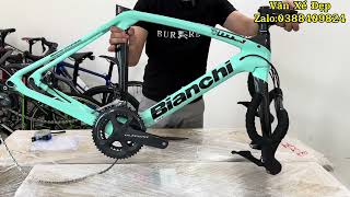 Đập hộp 4 xe đạp Khủng TREK Bianchi Cannondale MTB GT  Mới Cực Mới [upl. by Aligna584]