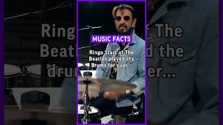 Ringo Starr of the Beatles played the drums for over 2000 recordings during his career music [upl. by Suirtemed]