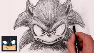 How To Draw Sonic the Werehog  Sketch Tutorial [upl. by Pasahow]