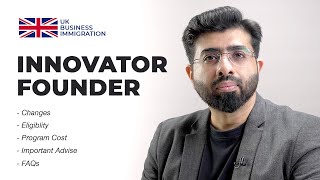 Innovator Founder Visa  UK Business Immigration Program  UK Visa update 2023 [upl. by Naujad]