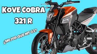 La MEJOR 300cc Bicilindrica que hay 🤯 KOVE 321r Mejor que MT 03 😨 [upl. by Mccomb]