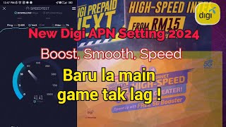 New Digi APN Setting 2024 For Fasters Internet  Internet Booster  4G Internet Speed  Full Speed [upl. by Sik]