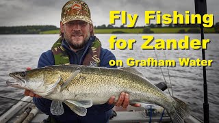 Zander Fly fishing 2020 Grafham Water [upl. by Truitt454]